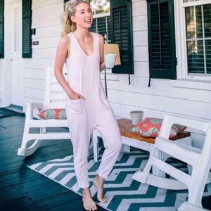 SMASH + Tess | the Saturday romper in pink lemonade | size medium